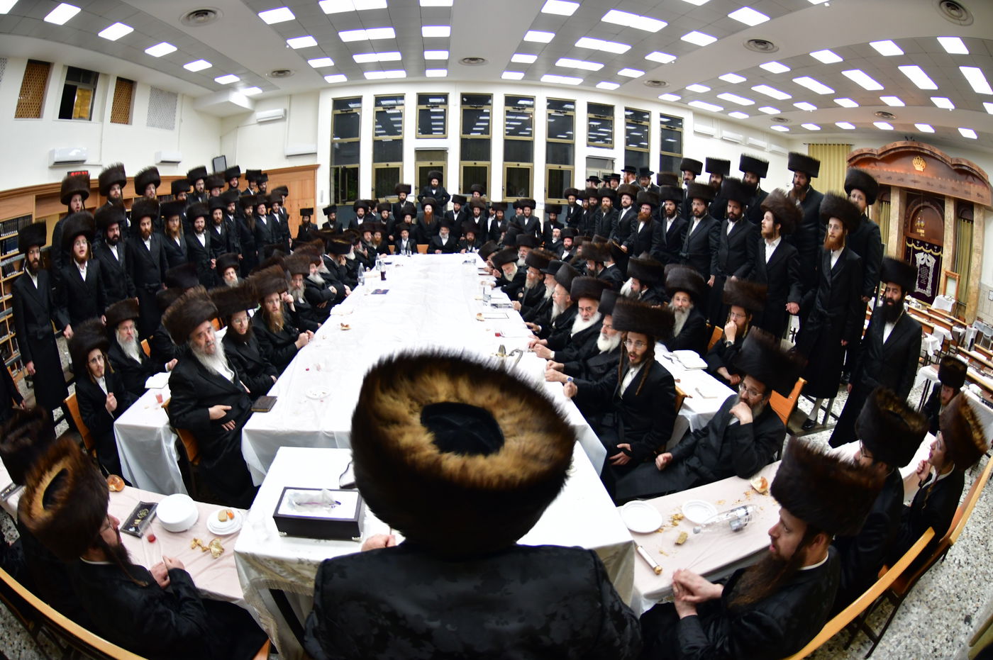 האדמו"ר משבט הלוי בשבת התאחדות בטלז סטון