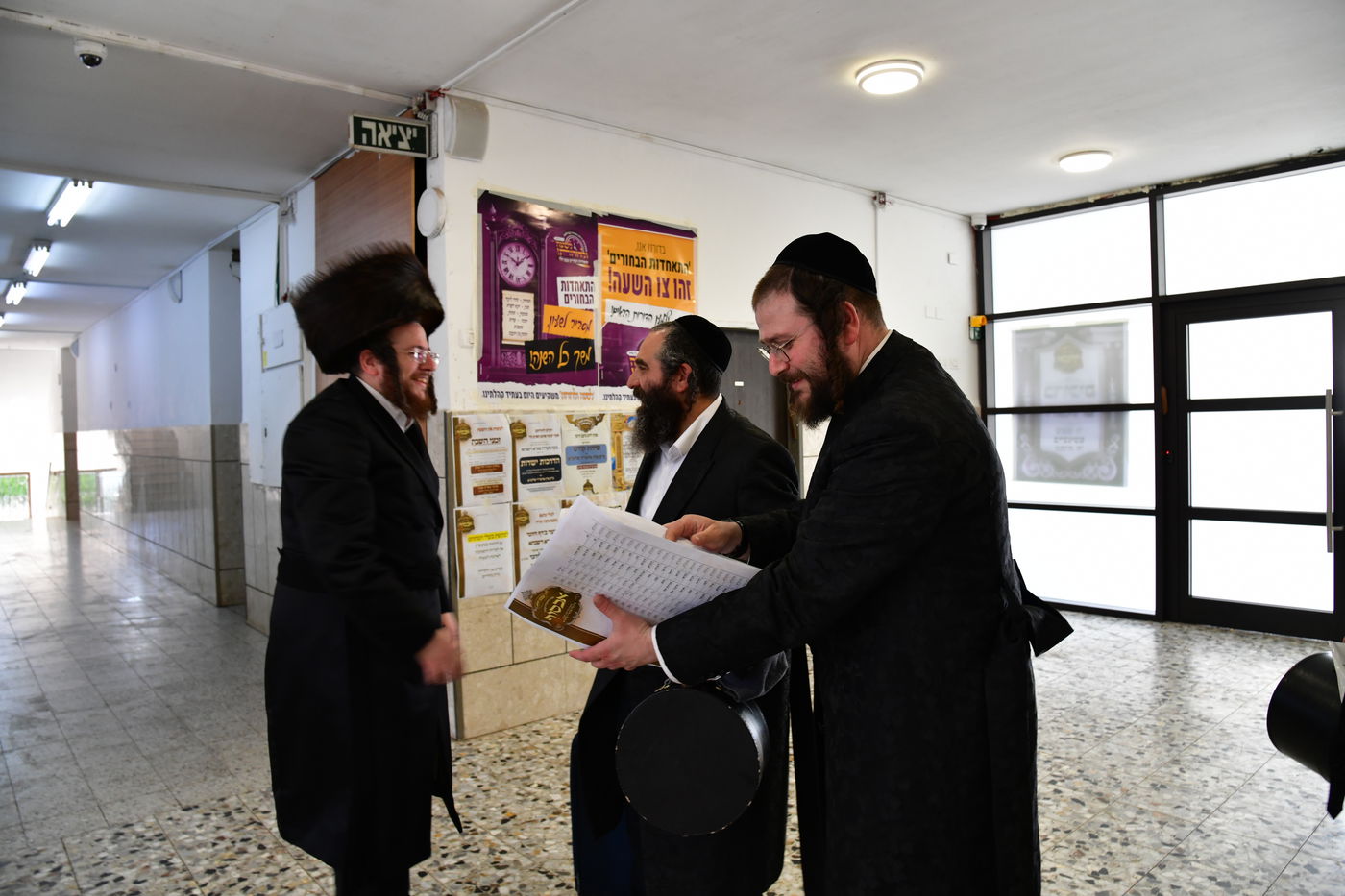 האדמו"ר משבט הלוי בשבת התאחדות בטלז סטון