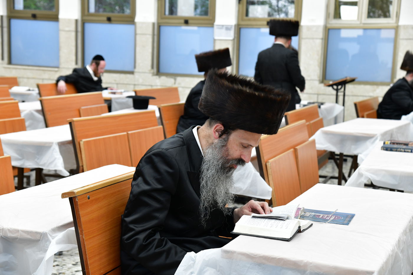 האדמו"ר משבט הלוי בשבת התאחדות בטלז סטון