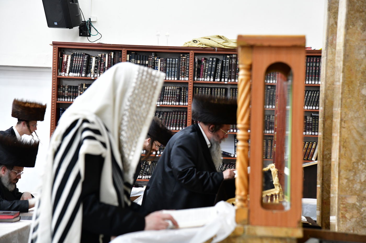 האדמו"ר משבט הלוי בשבת התאחדות בטלז סטון