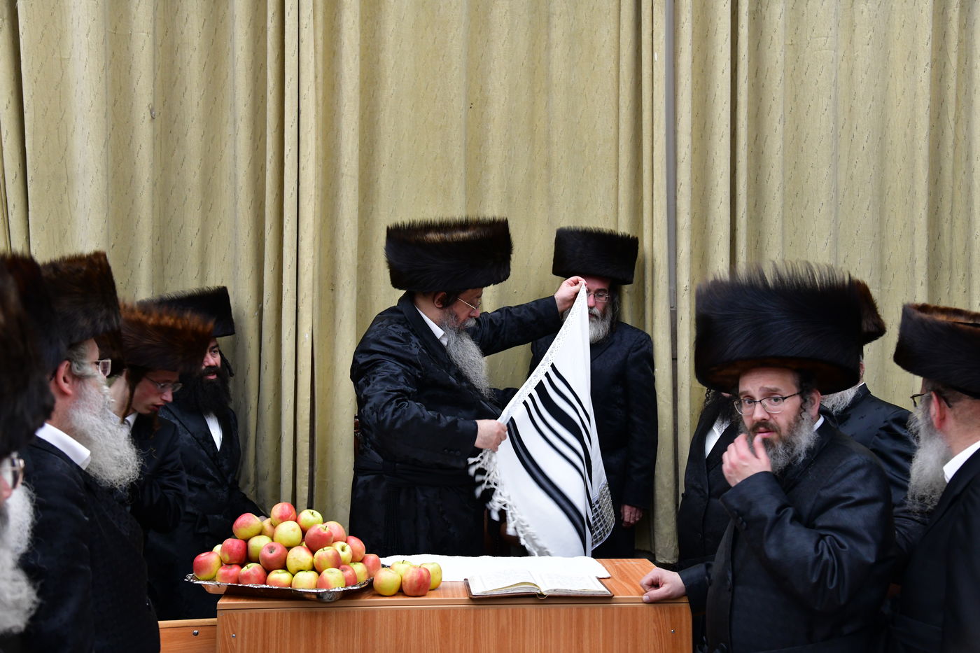 האדמו"ר משבט הלוי בשבת התאחדות בטלז סטון