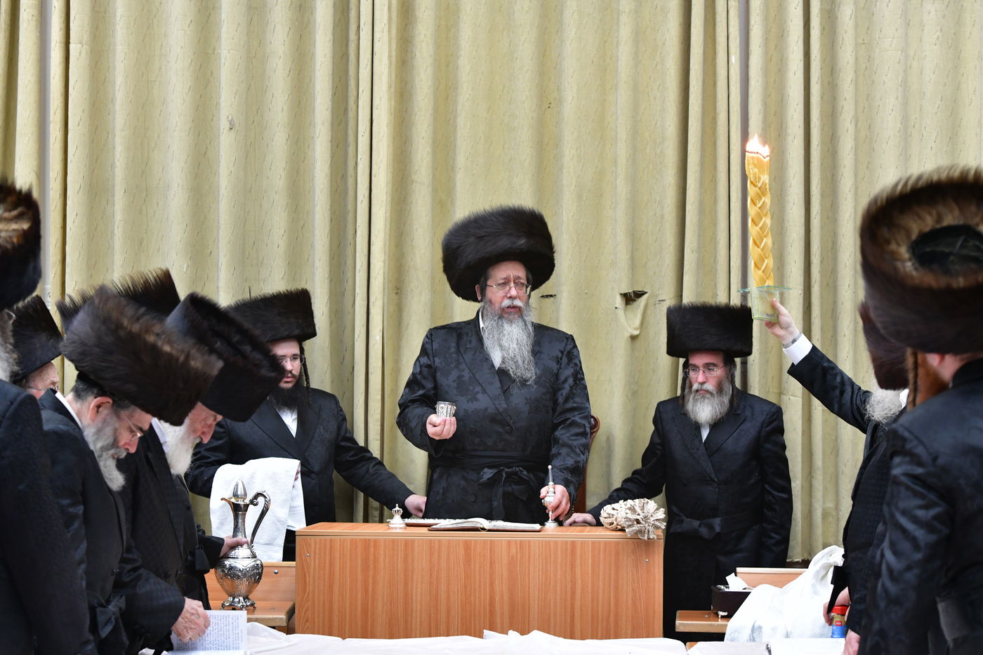 האדמו"ר משבט הלוי בשבת התאחדות בטלז סטון