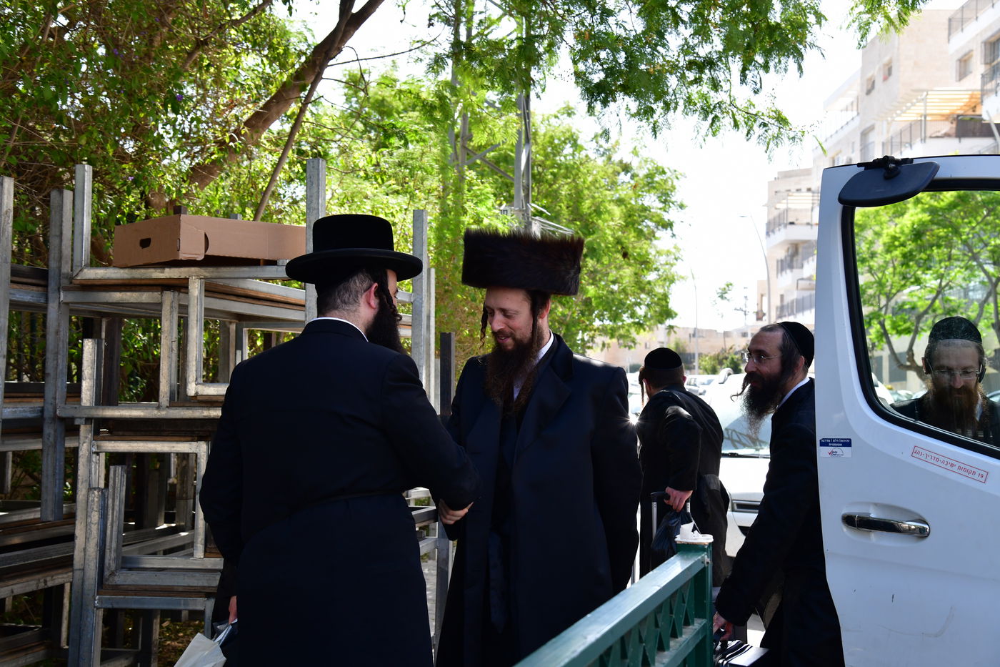 האדמו"ר משבט הלוי בשבת התאחדות בטלז סטון