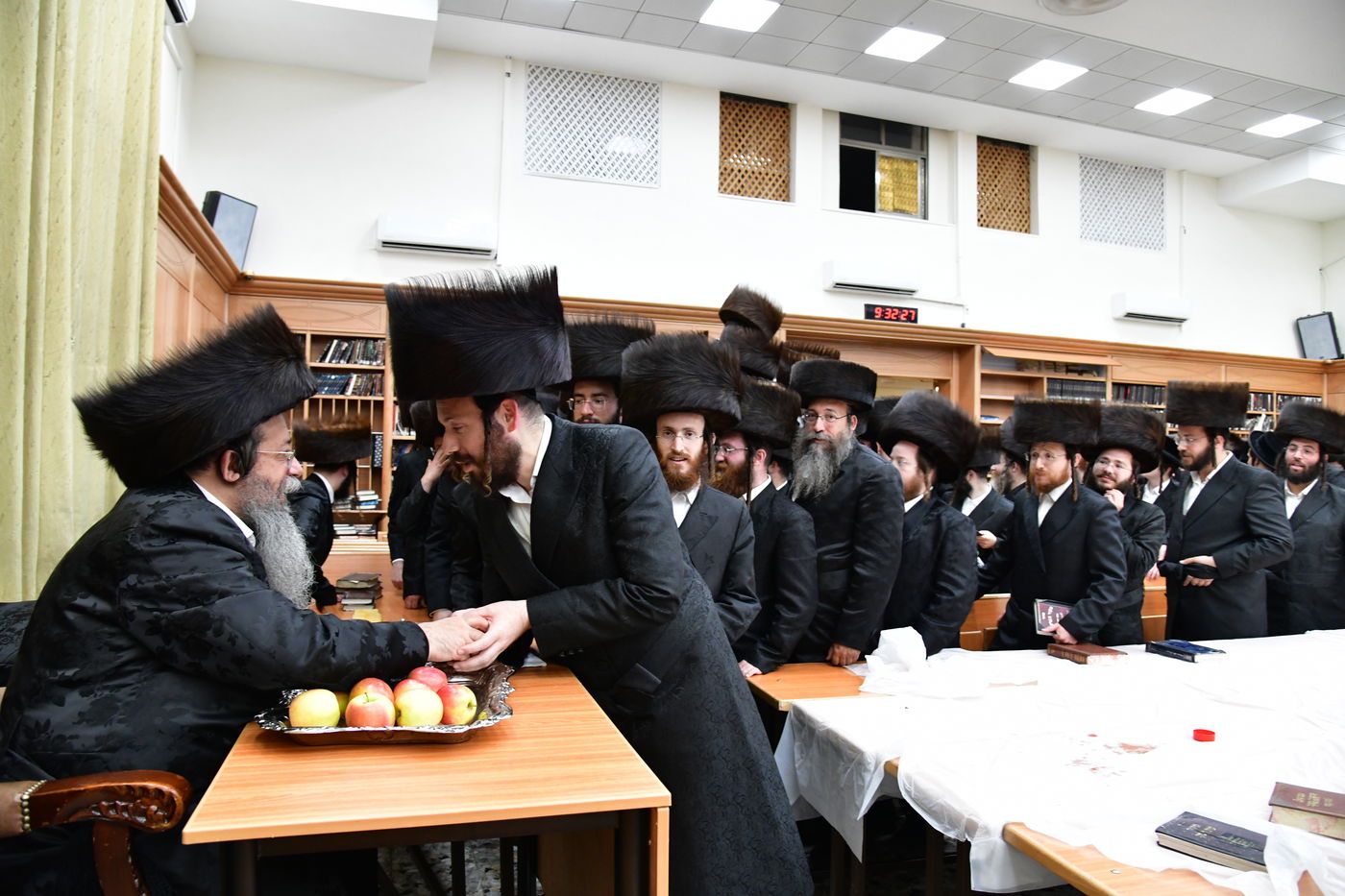 האדמו"ר משבט הלוי בשבת התאחדות בטלז סטון