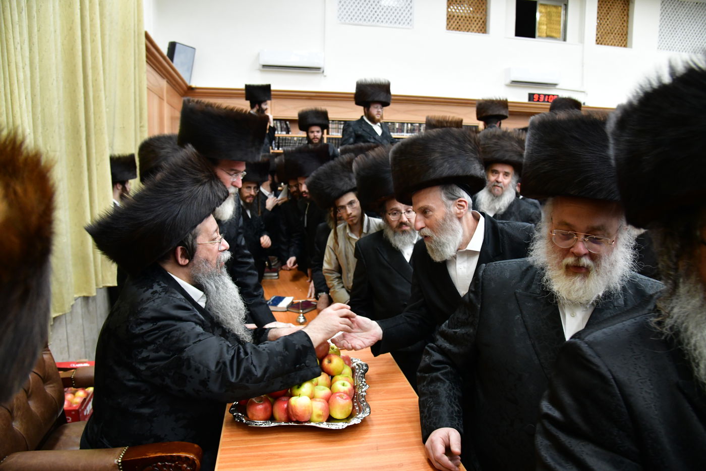 האדמו"ר משבט הלוי בשבת התאחדות בטלז סטון