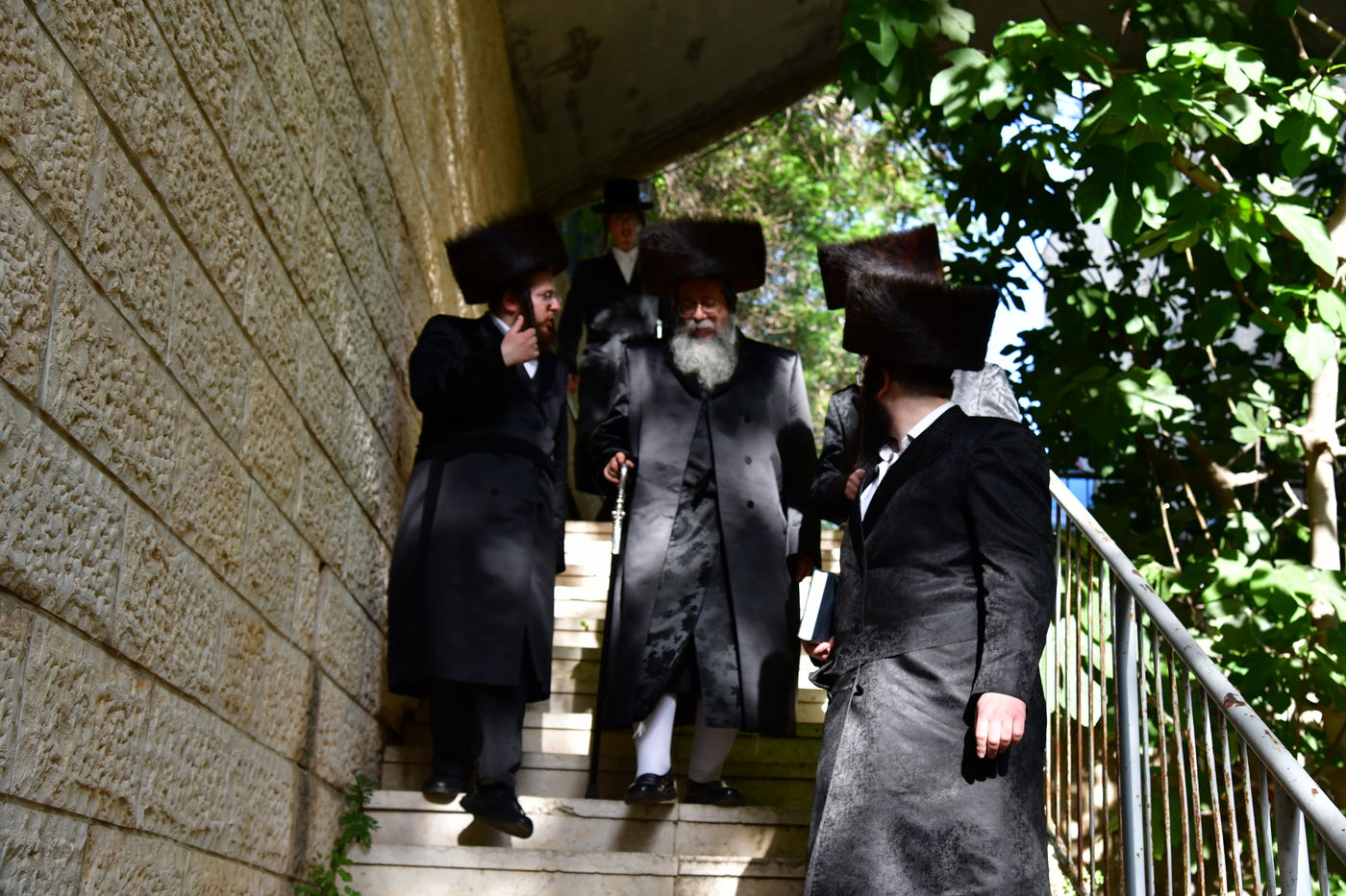 האדמו"ר משבט הלוי בשבת התאחדות בטלז סטון