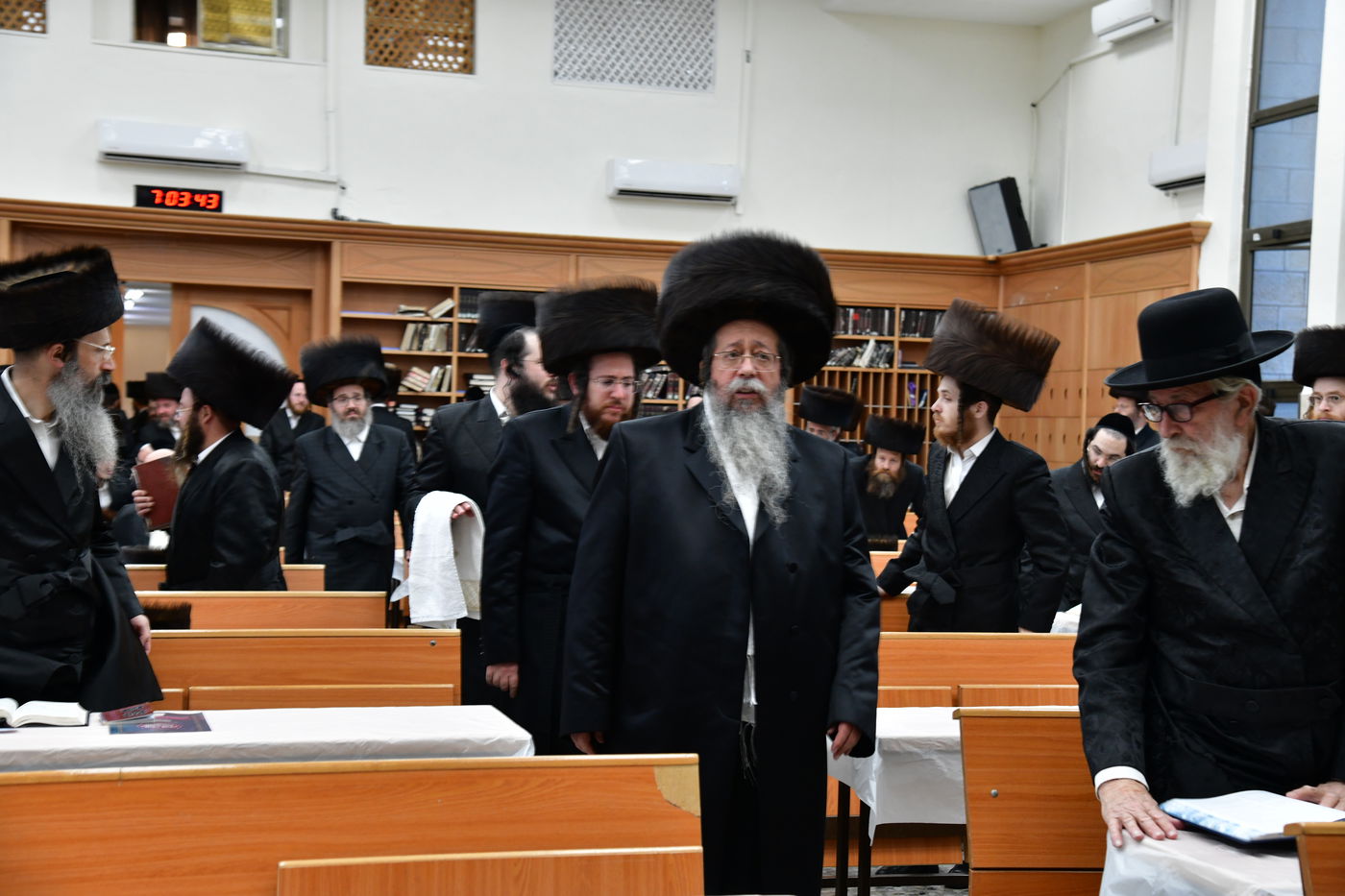 האדמו"ר משבט הלוי בשבת התאחדות בטלז סטון