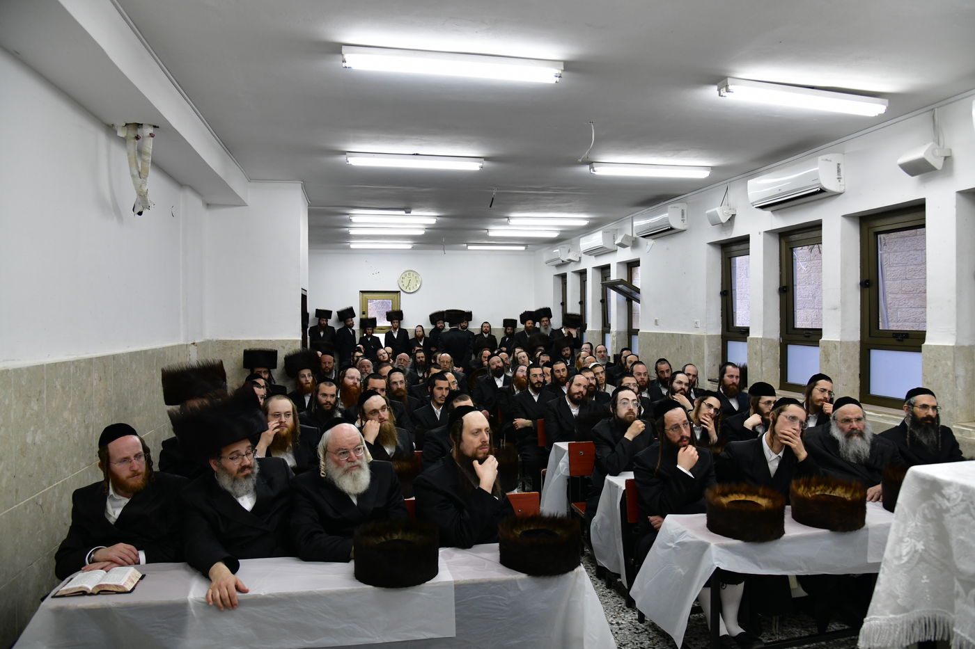 האדמו"ר משבט הלוי בשבת התאחדות בטלז סטון