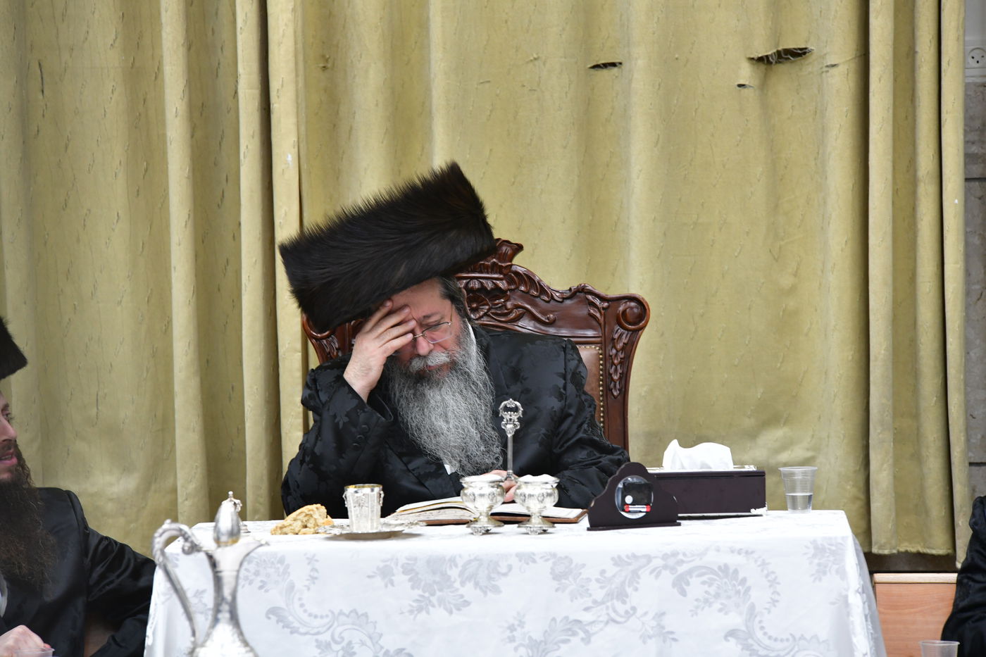 האדמו"ר משבט הלוי בשבת התאחדות בטלז סטון