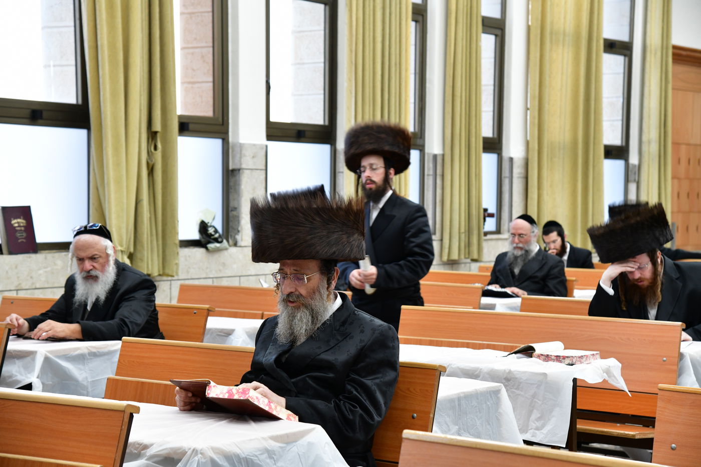 האדמו"ר משבט הלוי בשבת התאחדות בטלז סטון