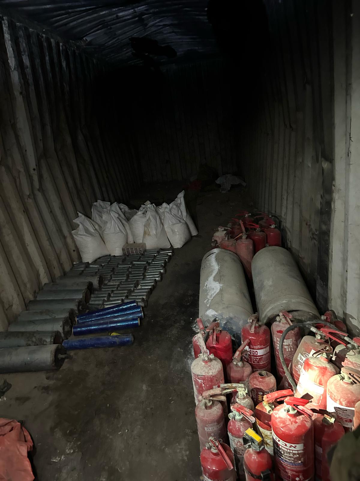 מעבדת המטענים שהושמדה