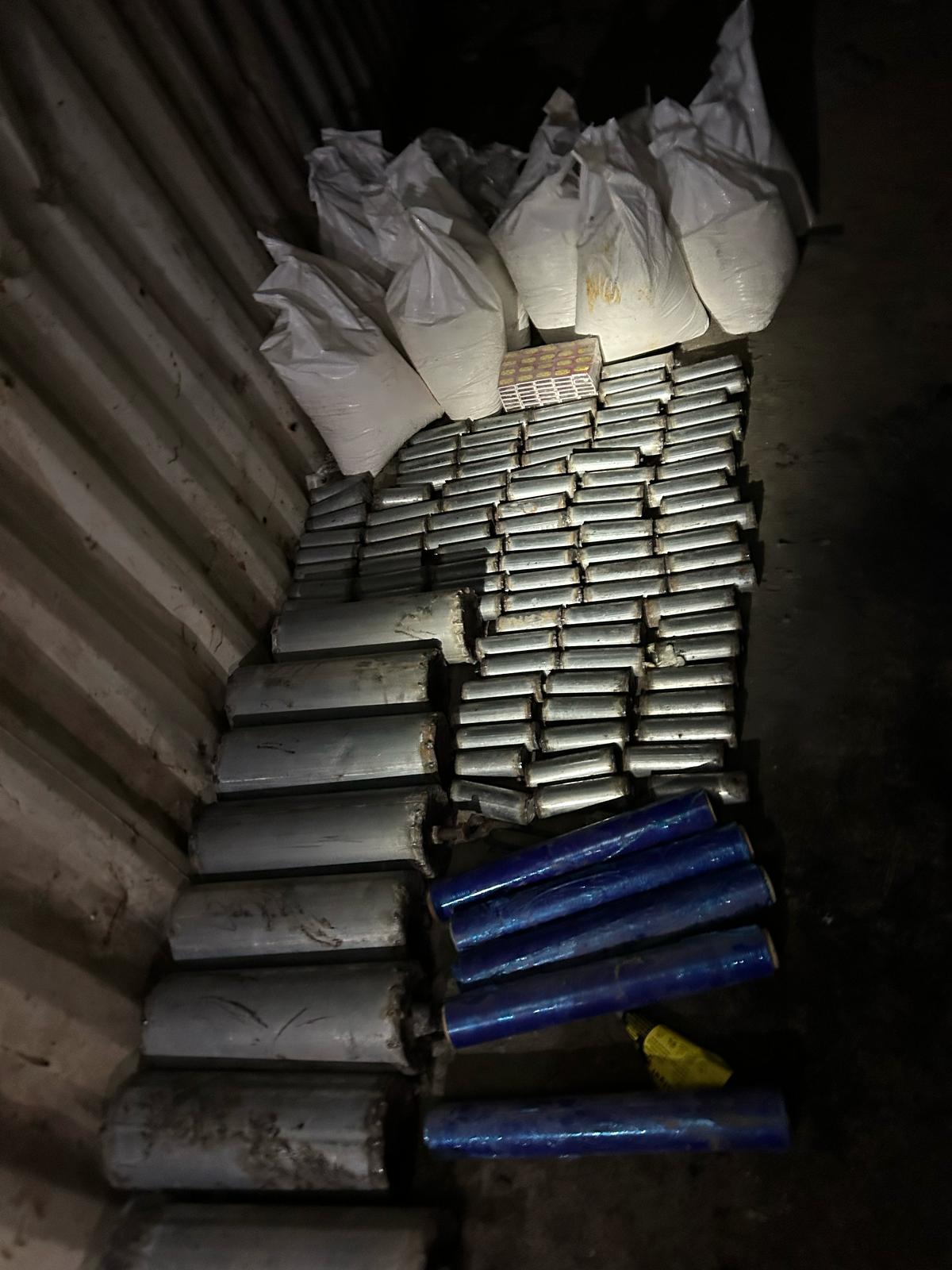 מעבדת המטענים שהושמדה