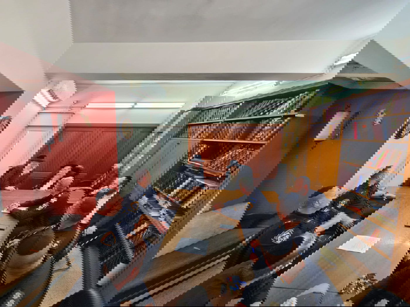 ממ"ר דן הנכנס נצ"מ אלעד קליין בסיור בבני ברק