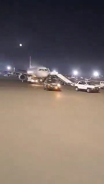 פינוי המטוסים משדה התעופה