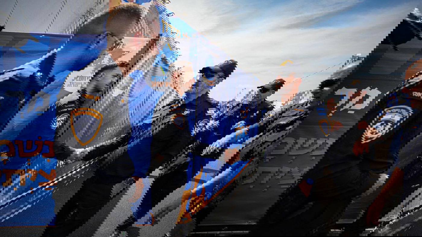 הסיור בראשות המפכ״ל