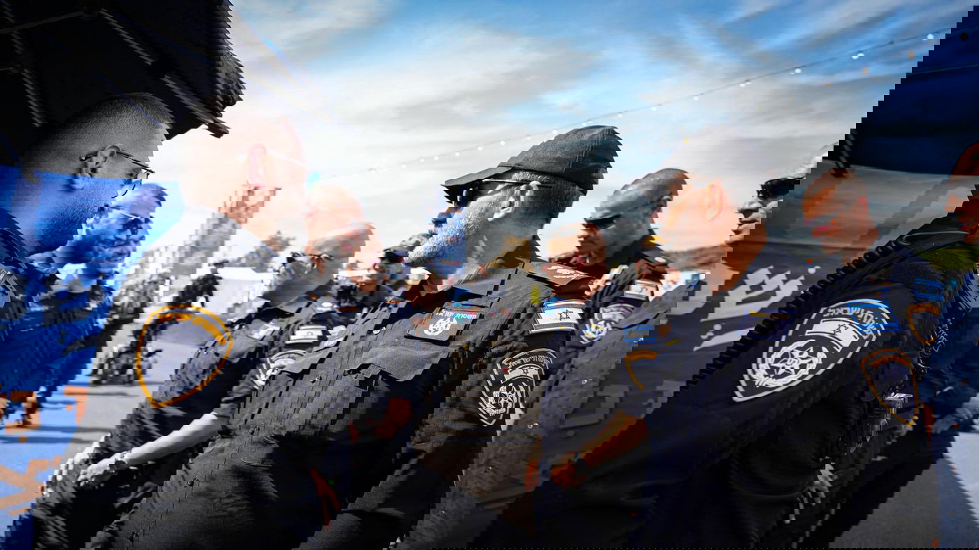 הסיור בראשות המפכ״ל