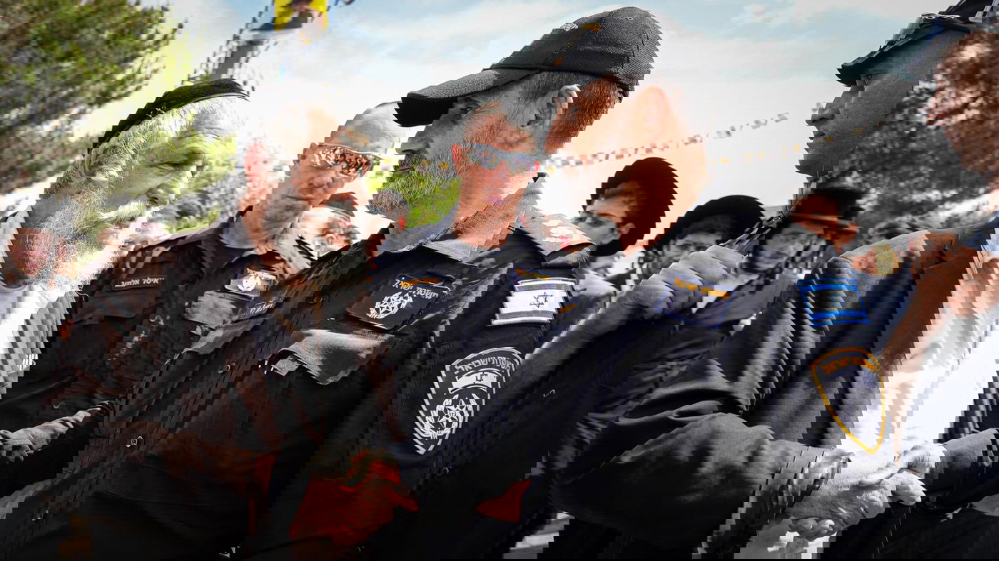 הסיור בראשות המפכ״ל