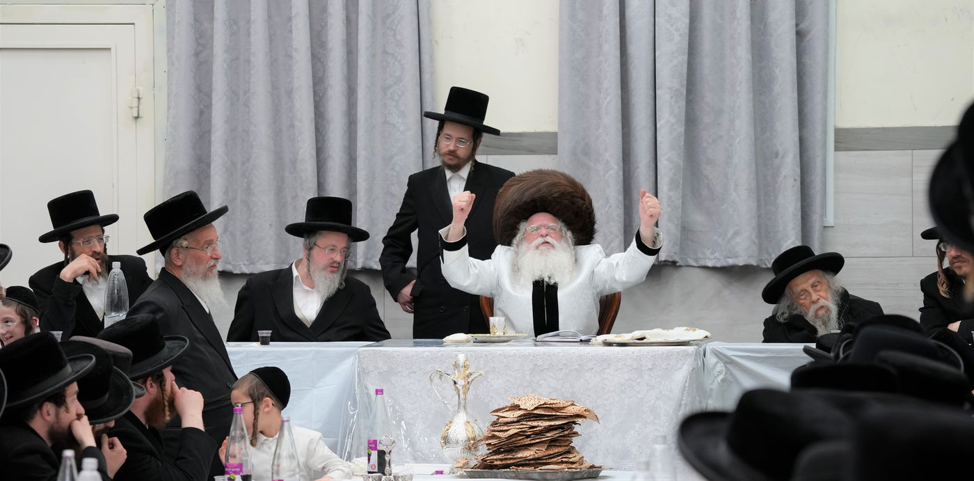 פסח שני בחצה"ק נדבורנה ירושלים