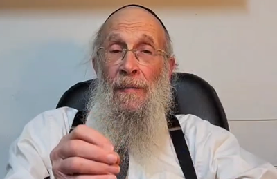 ראש הישיבה הגר"י אייכנשטיין