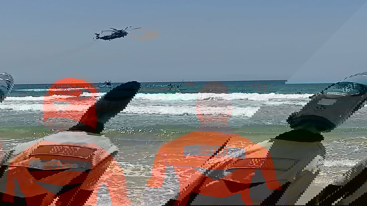 זירת ההתרסקות בבת ים