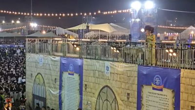 הדלקה עם רבי אלימלך בידרמן