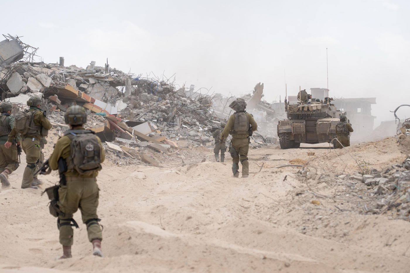 פעילות החטיבה הדרומית בדרום רצועת עזה