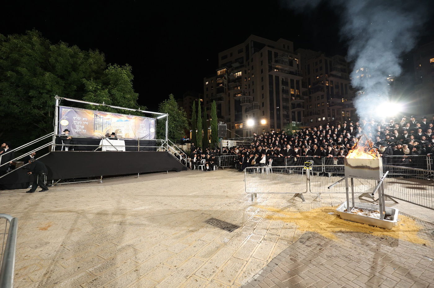 הגר"ש אלתר בהדלקה ל"ג בעומר