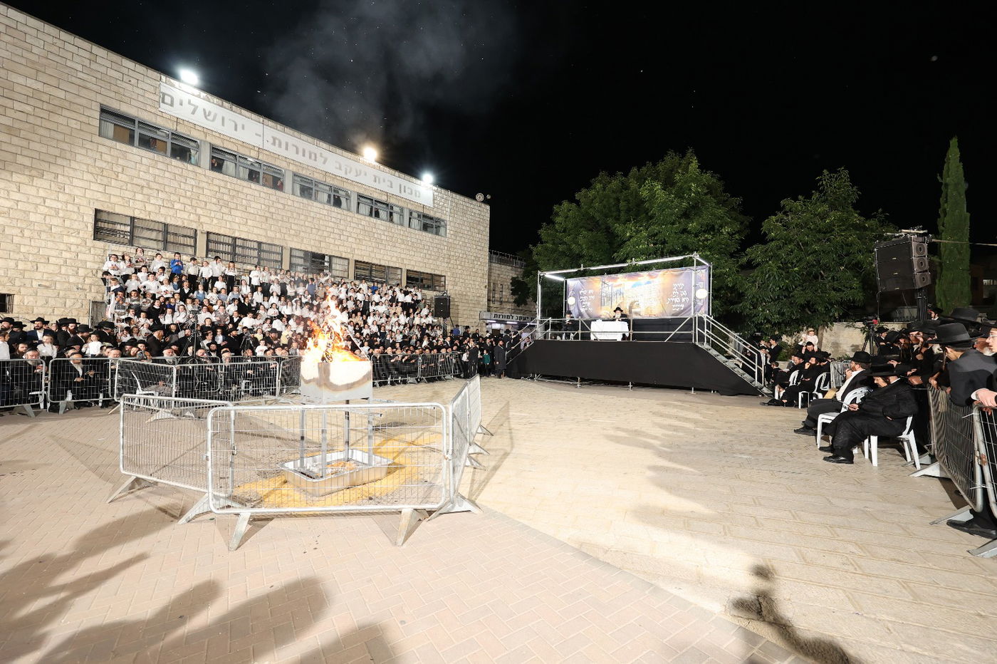 הגר"ש אלתר בהדלקה ל"ג בעומר