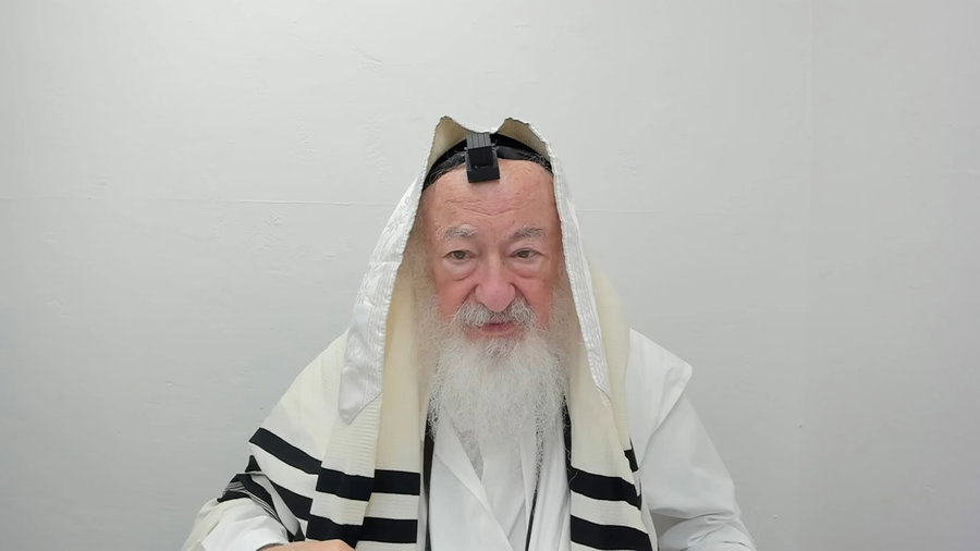 הרב יעקב דוד סטפנסקי בשיעור על מסכת בבא קמא