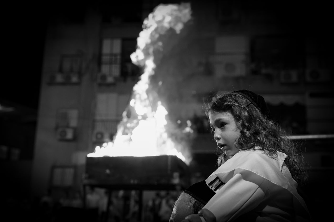 הגה"צ ראש ישיבת סאטמר בהדלקה לכבוד רשב"י