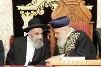 הגר"מ צדקה והראשל"צ הגר"י יוסף