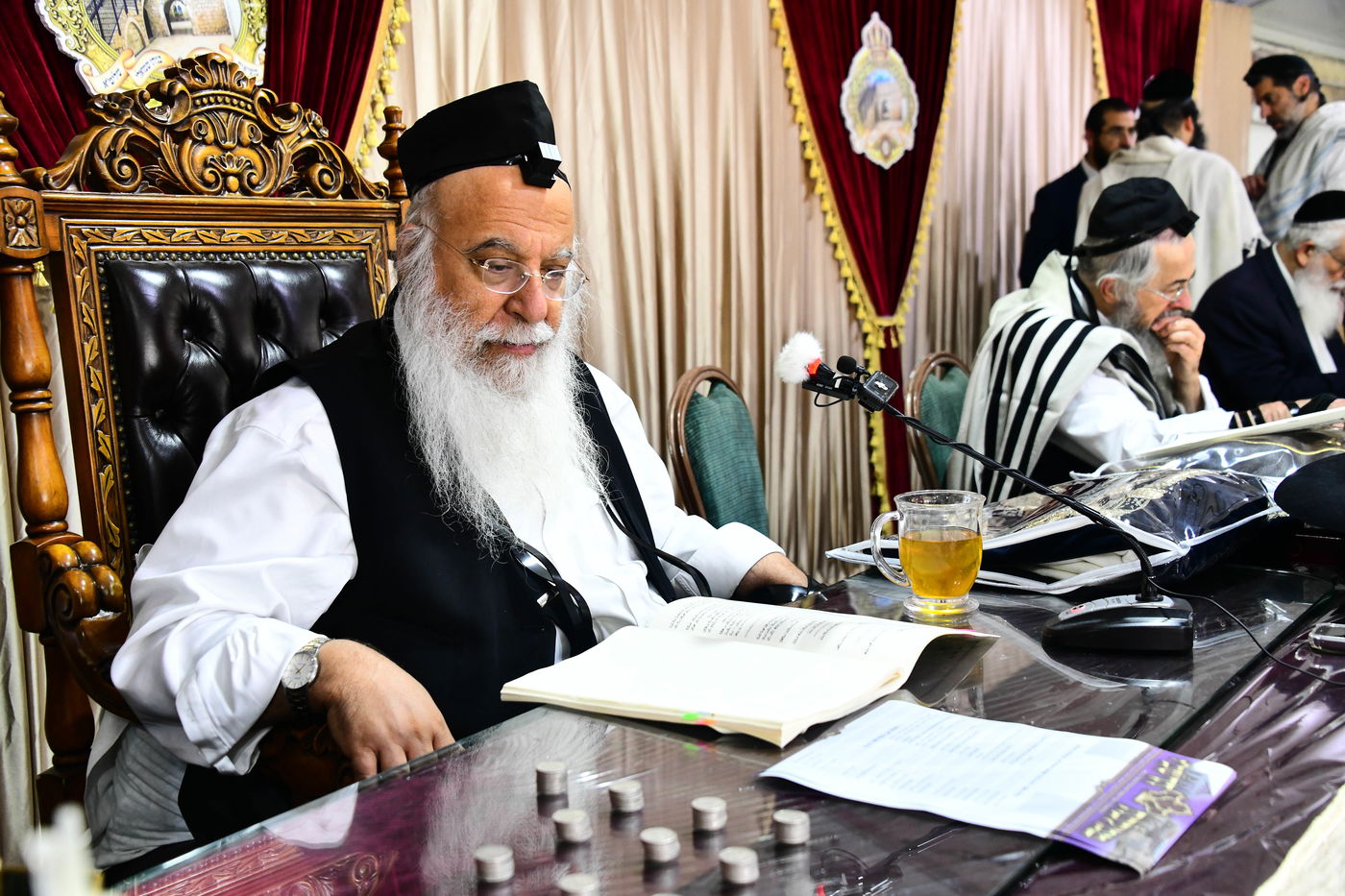 ל"ג בעומר אצל המקובל הגאון רבי בניהו שמואלי