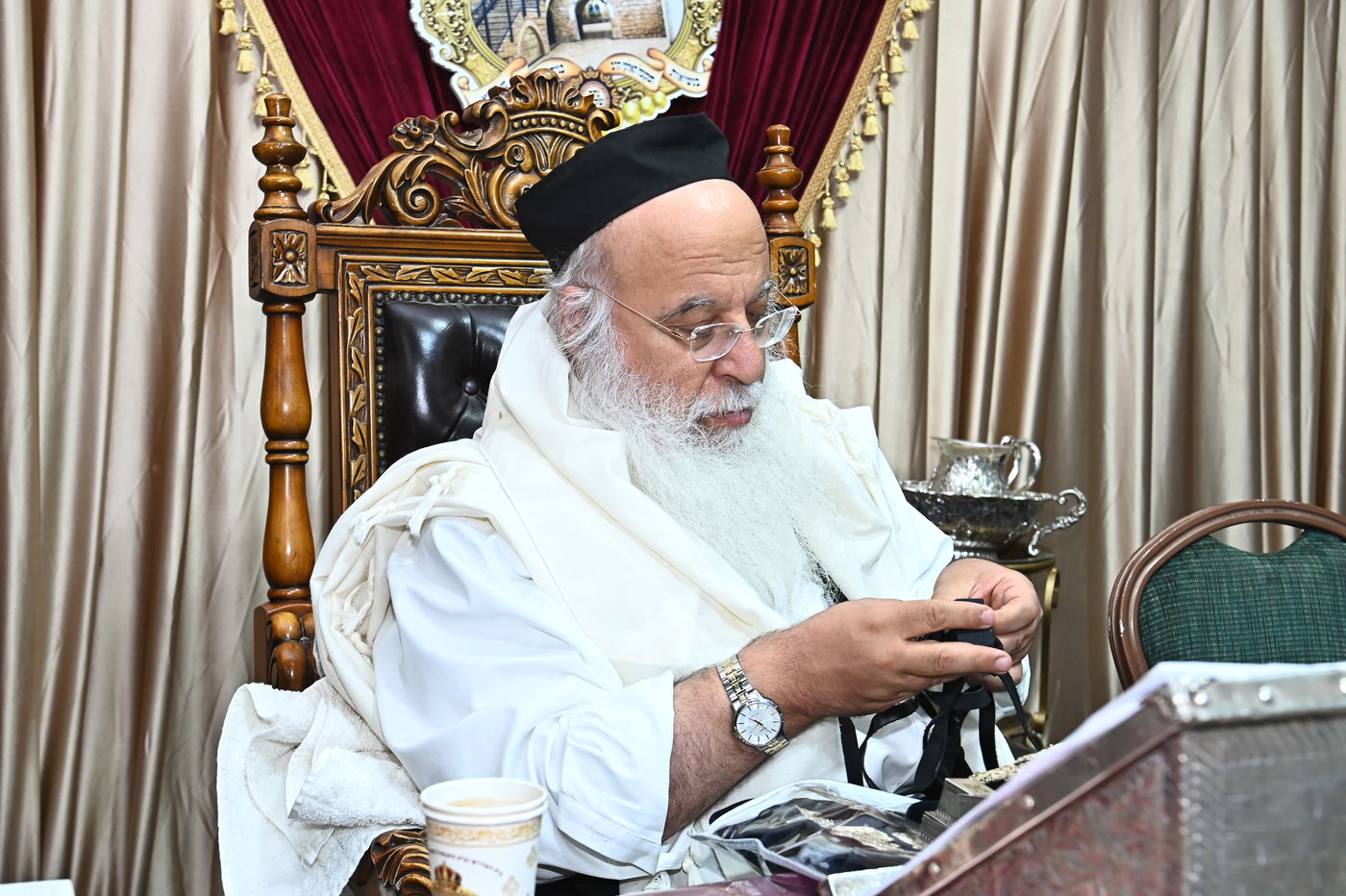 ל"ג בעומר אצל המקובל הגאון רבי בניהו שמואלי