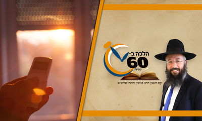 פתח בשוגג בשבת תריס חשמלי בפתח החצר, מותר לעבור? • צפו 