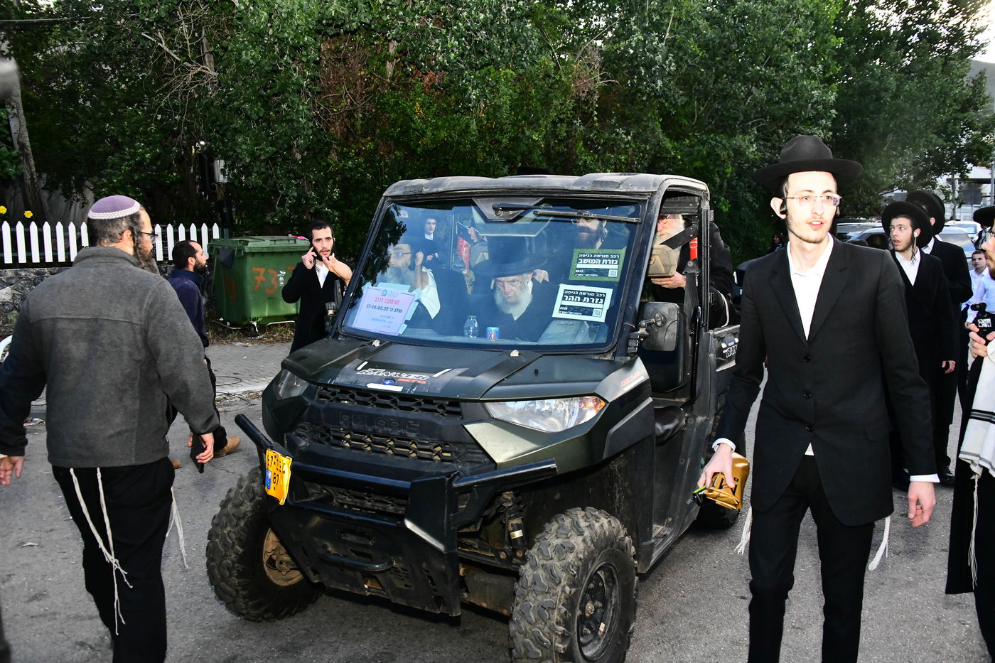 האדמו"ר מסלאנים בל"ג בעומר במירון תשפ"ה