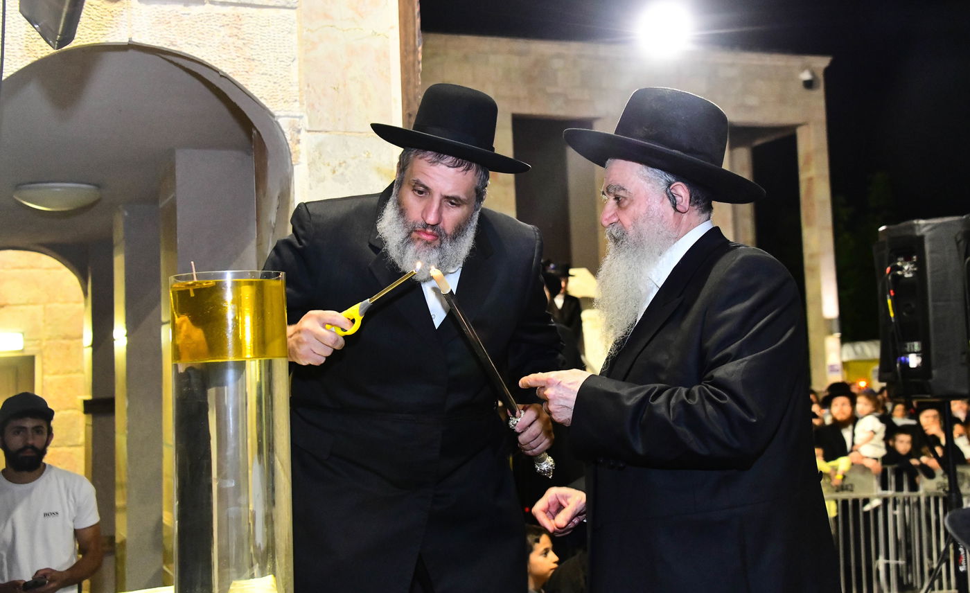 ל"ג בעומר אצל האדמו"ר רבי רפאל אבוחצירא