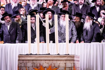 ל"ג בעומר בחצה"ק סאטמר