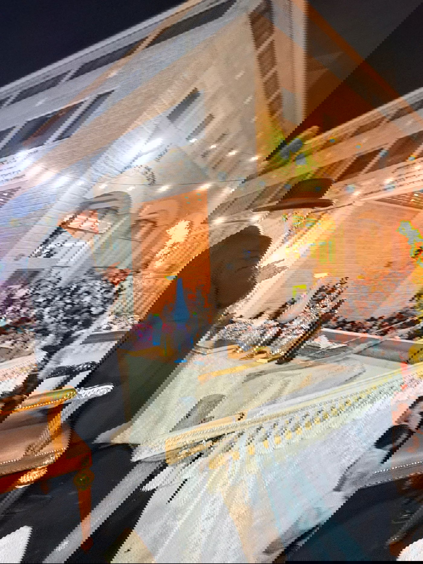 הגאון רבי ראובן אלבז בהדלקה לכבוד רשב"י