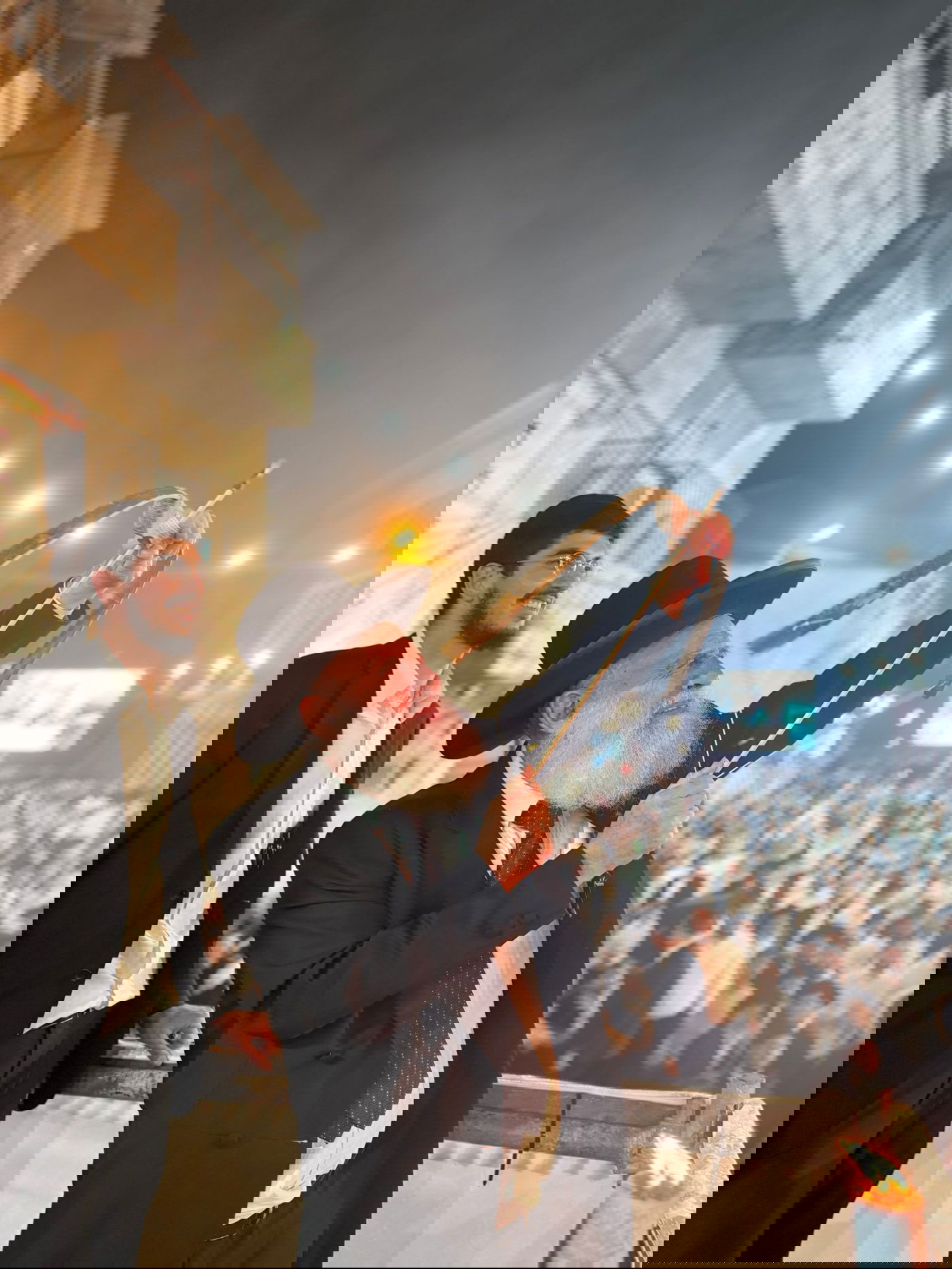 הגאון רבי ראובן אלבז בהדלקה לכבוד רשב"י