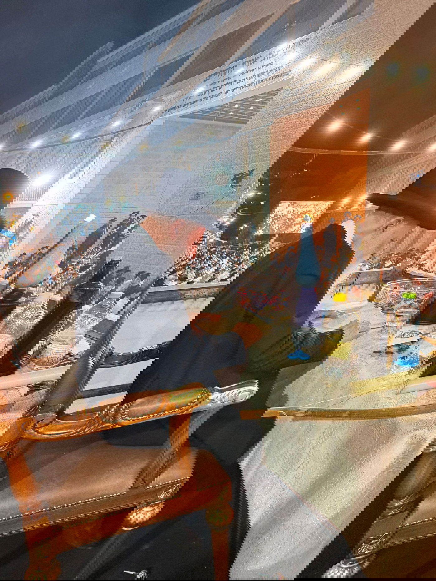 הגאון רבי ראובן אלבז בהדלקה לכבוד רשב"י