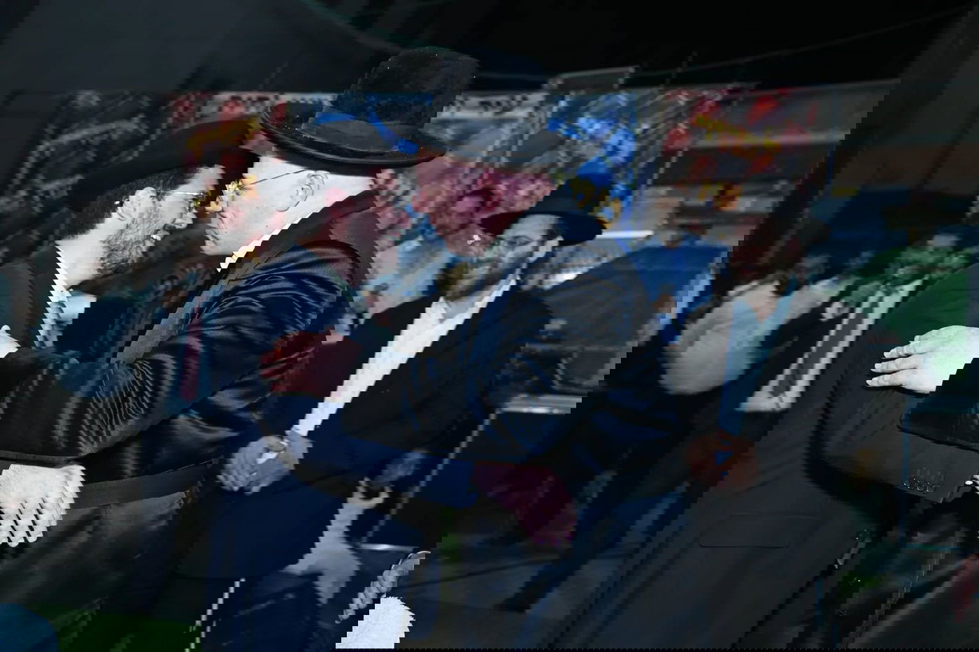 הגאון הרב ליאור גלזר בהדלקה לכבוד ל"ג בעומר