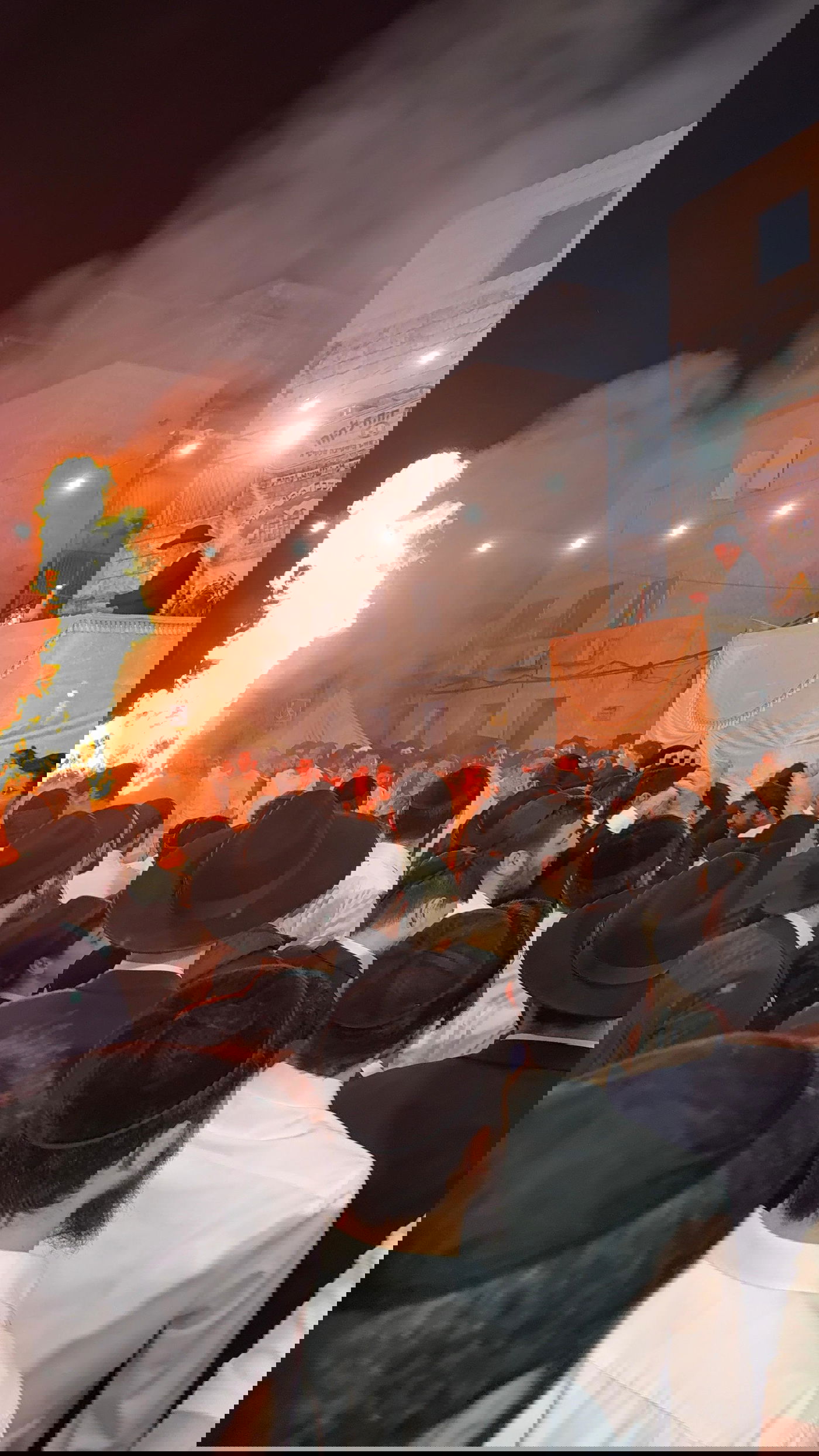 הגאון רבי ראובן אלבז בהדלקה לכבוד רשב"י