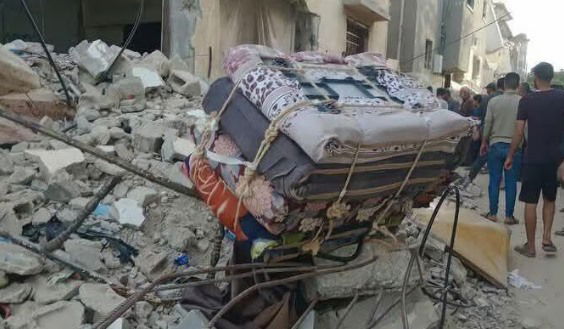 המזרונים, שלפי הנטען שימשו את הלוחמים