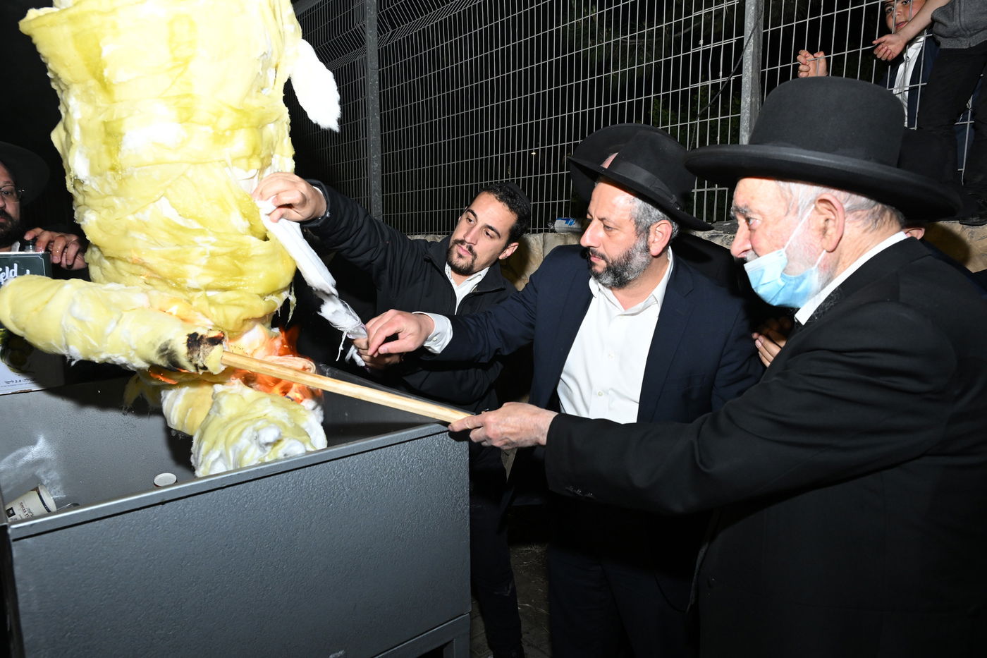 ההדלקה המרכזית בשכונת 'שמואל הנביא' בירושלים