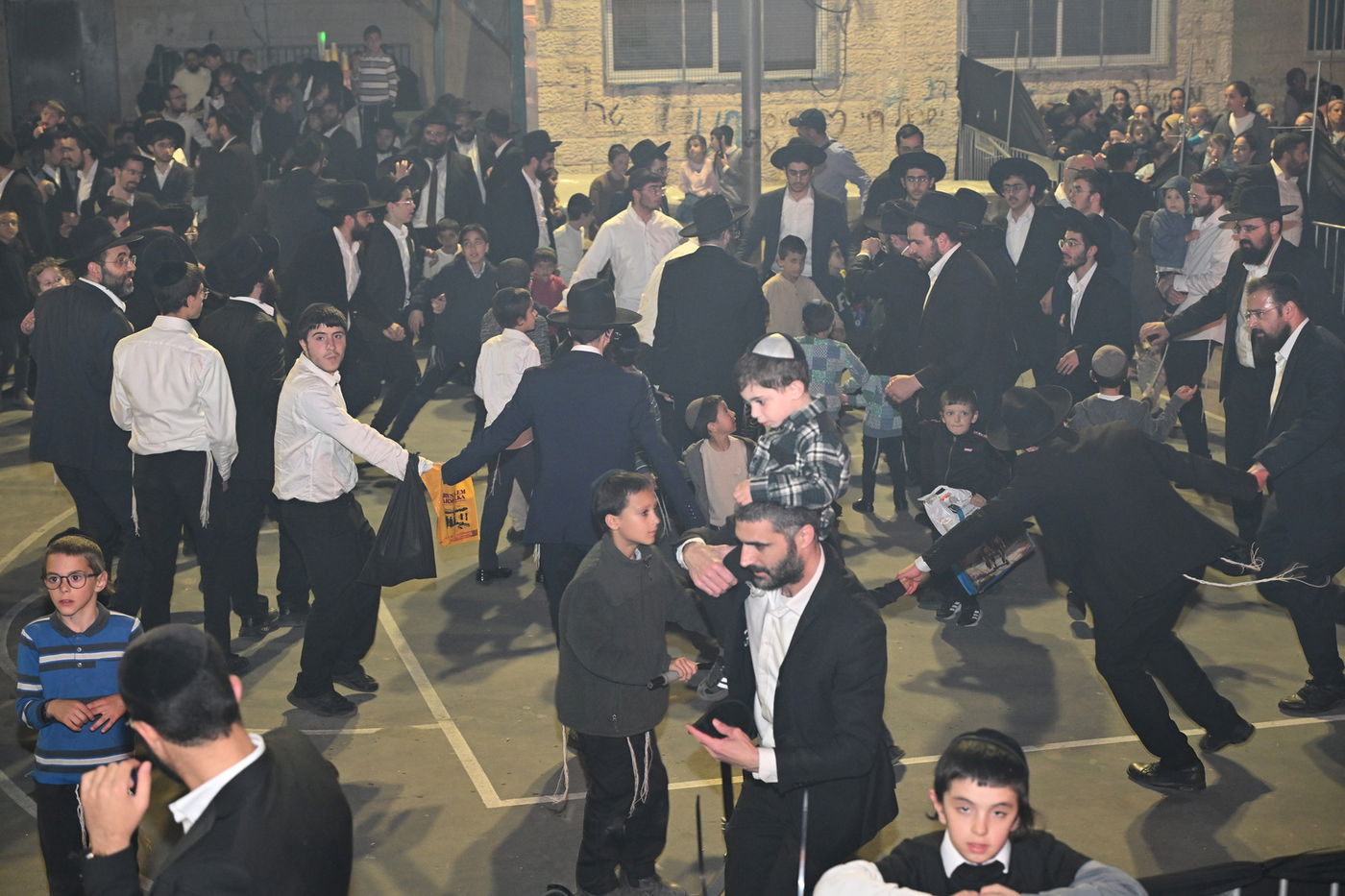 ההדלקה המרכזית בשכונת 'שמואל הנביא' בירושלים