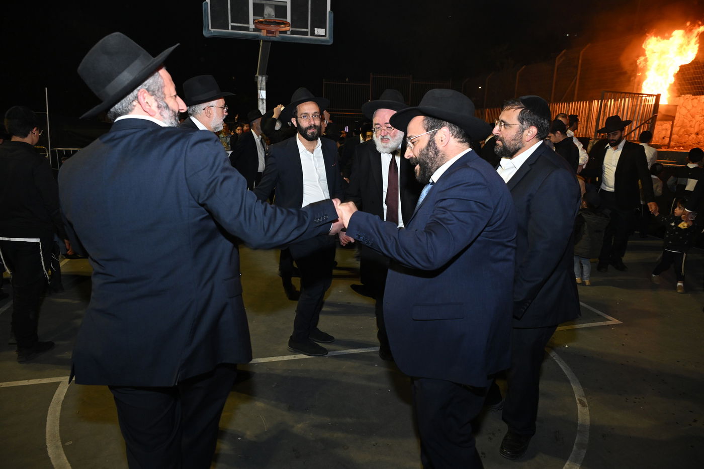 ההדלקה המרכזית בשכונת 'שמואל הנביא' בירושלים