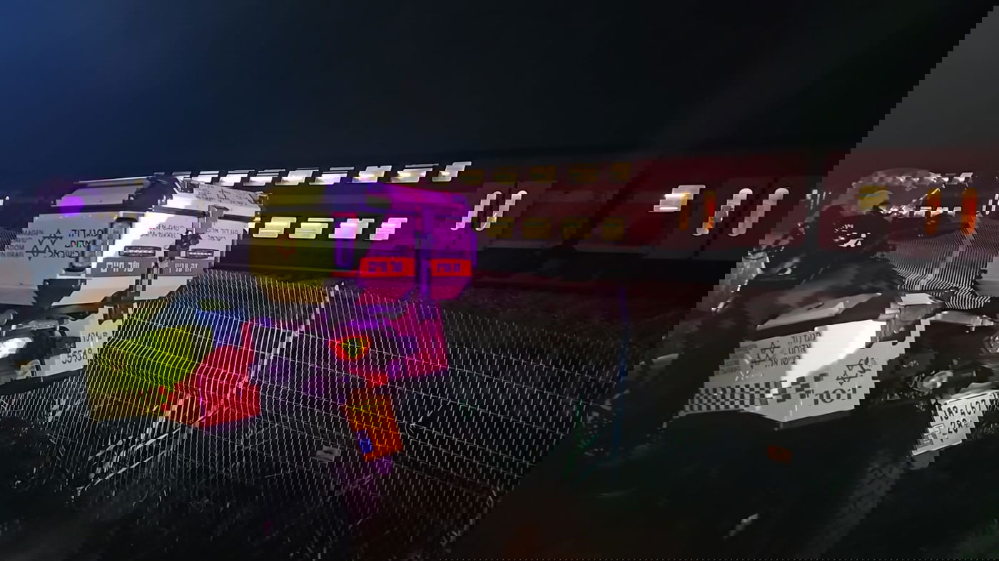 טרגדיה נוראה: בן 60 נהרג מפגיעת רכבת ישירה בעיר הצפונית