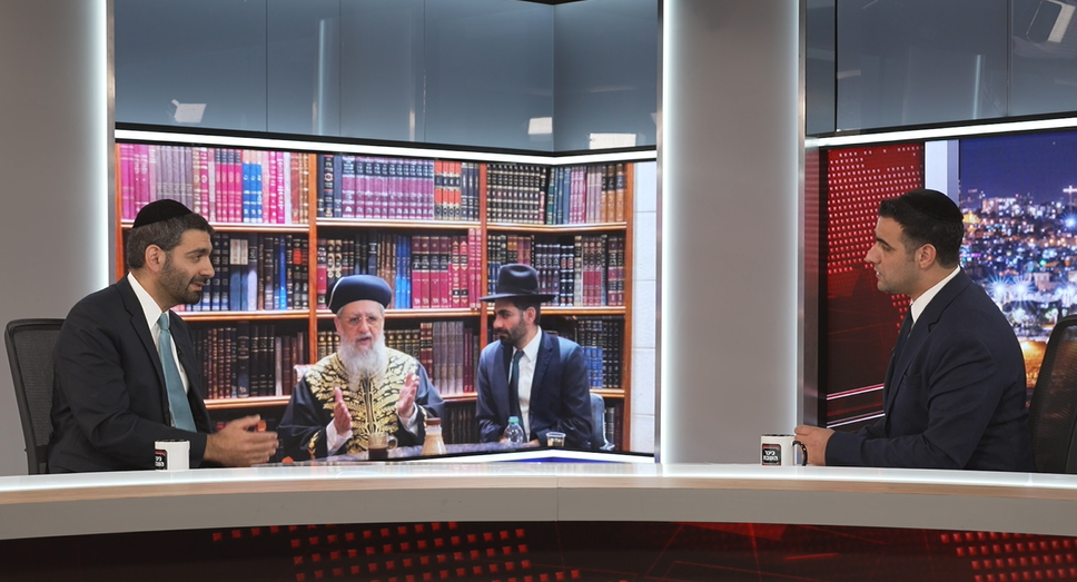 השר מיכאל מלכיאלי בריאיון לישי כהן באולפן 'כיכר'