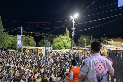 מד"א בהילולת הרשב"י במירון