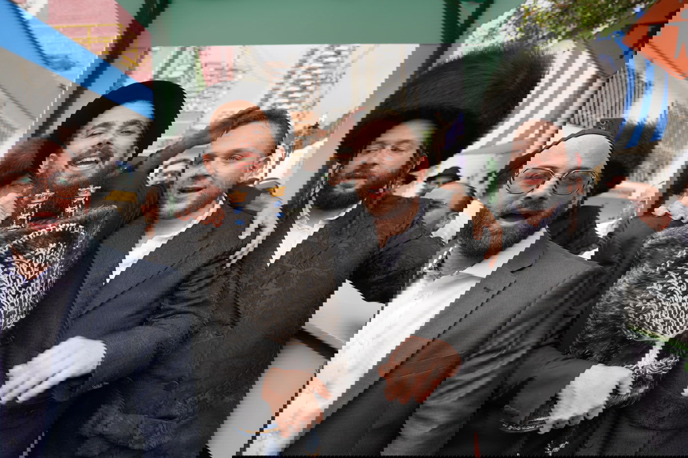 הכנסת ספר תורה לבית חב"ד מדג'ין - קולומביה